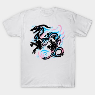 Transgender Flag Dragon T-Shirt